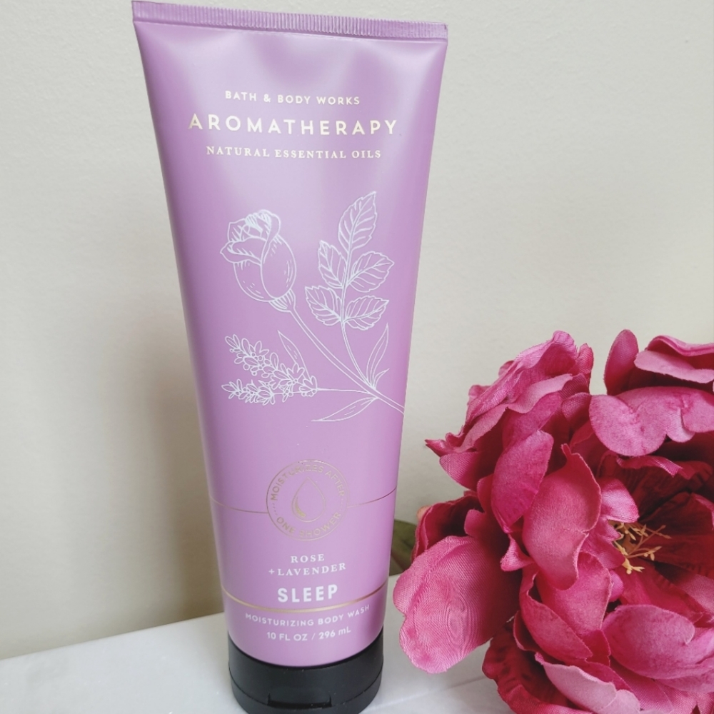 Aromatherapy Lavender Rose Sleep Body Wash Bath & Body Works *NWT*